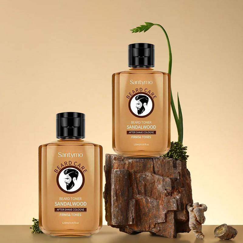 TEMU 2 120ml Bottles Of Aftershave Lotion With Sandalwood, Providing A Cooling To The Skin Post-shave, Gently Moisturizing And Hydrating