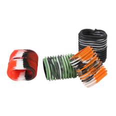 4 Pcs Rubber Fishing Reel Handle Grip Anti Slip Retractable Baitcaster Knob Sleeve for Casting