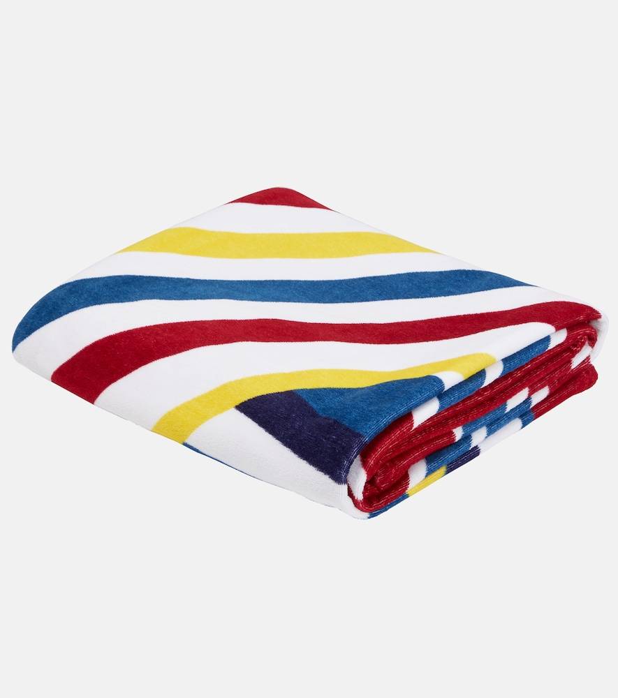 Loro Piana Striped cotton beach towel