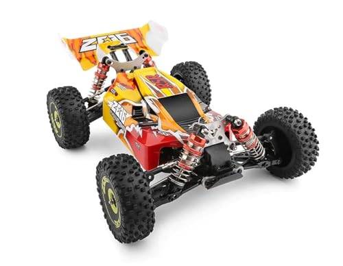 WLTOYS 144010 75KM/H 2.4G RC Car Brushless 4WD Electric High Speed Off-Road Remote Control Drift Toys for Children Racing (144010 2 * 1500)