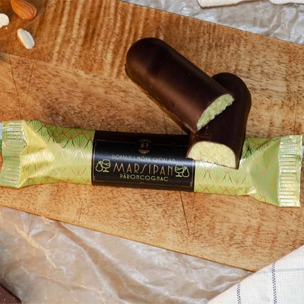 Marsipanbröd Päron Cognac 60g