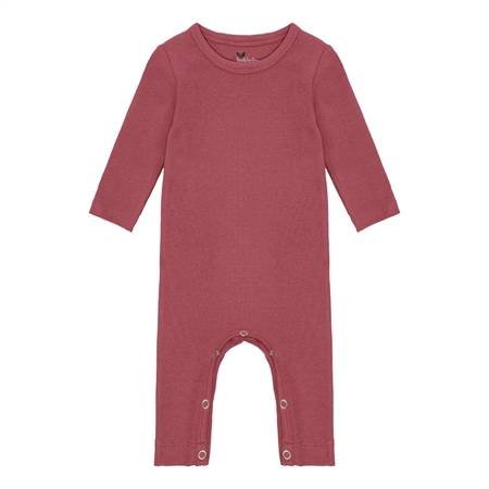 BIRKHOLM Rib Heldragt Rabarber Rosa