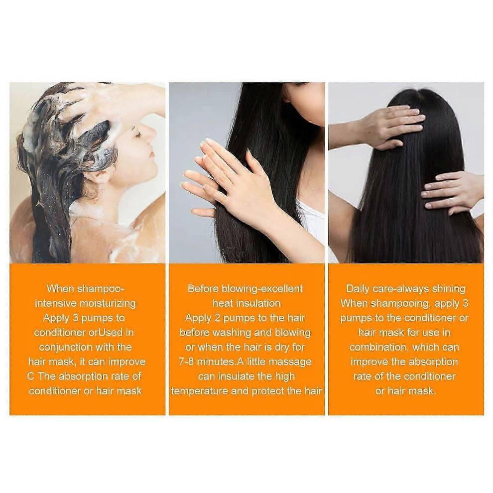 Nourishing Hair Serum for Thicker, Stronger Hair - Fights Hair Loss & Split Ends
