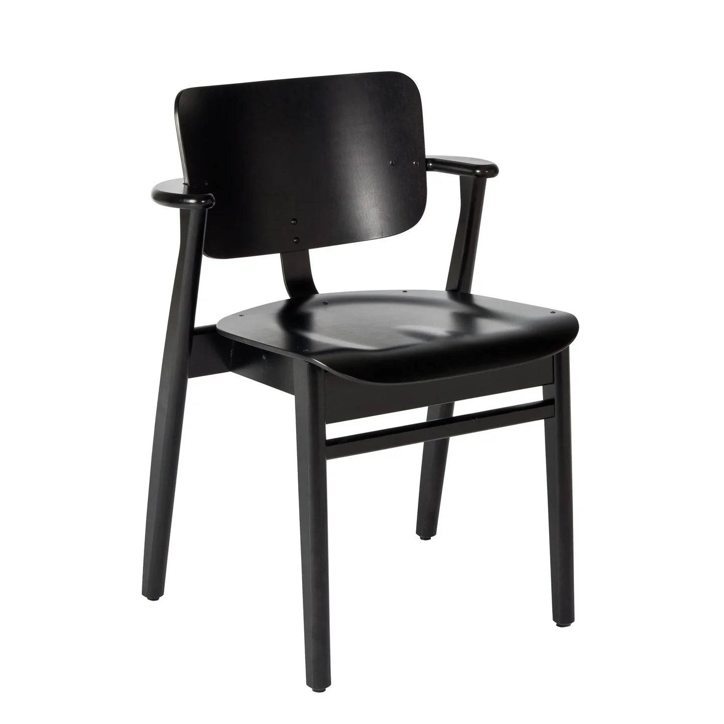 Domus Chair fra Artek Birch black stained - Jacobsen Plus