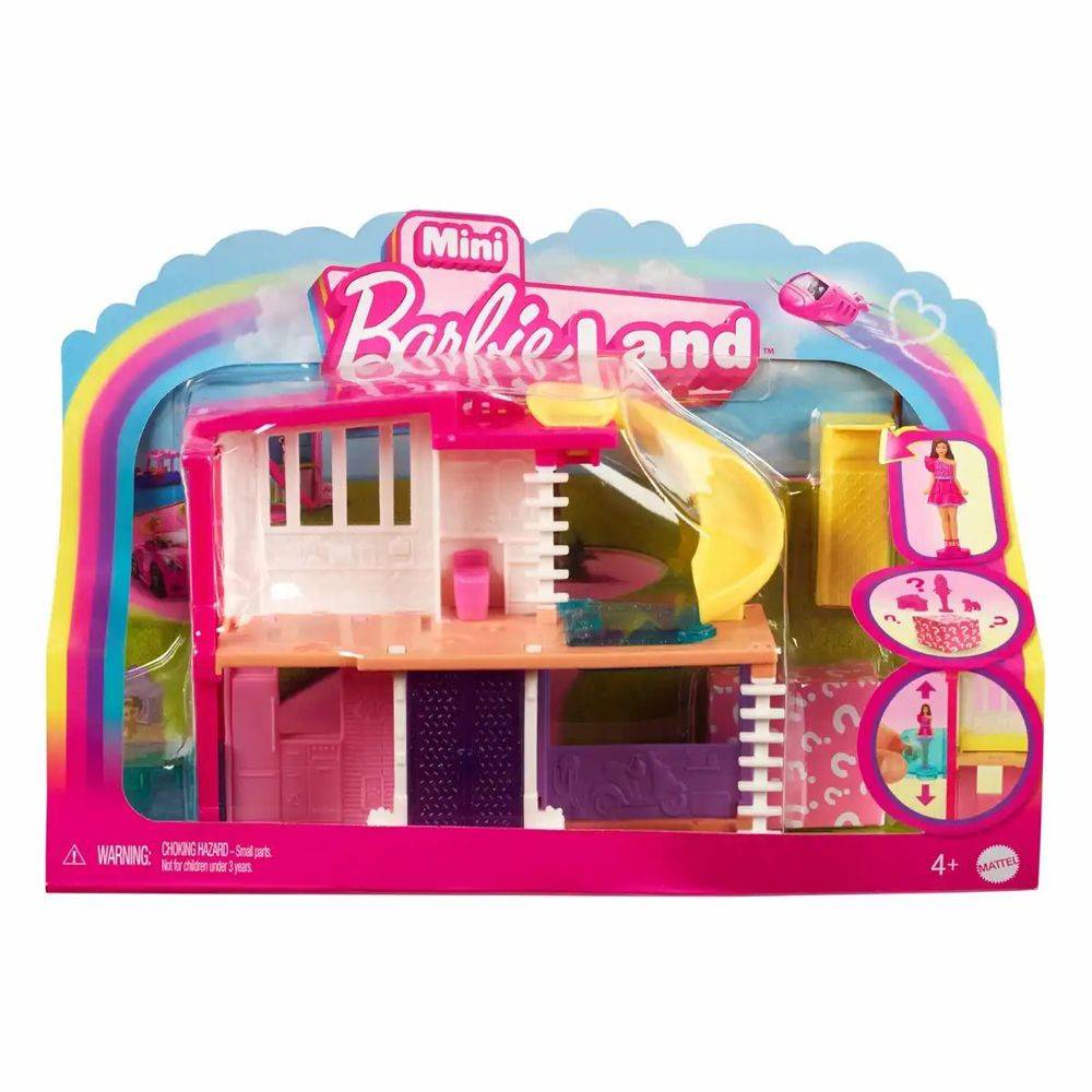 Barbie Mini BarbieLand House 3 Barbie Mini Dukker Dukkehus HYF47