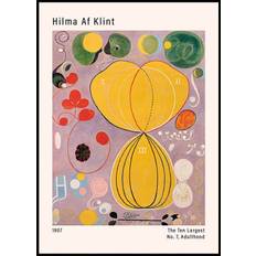 The Ten Largest, No. 7, Adulthood by Hilma af Klint Poster (21x30cm) - Plakater > Konstaffischer, Känd Konstnär, Hilma Af Klin