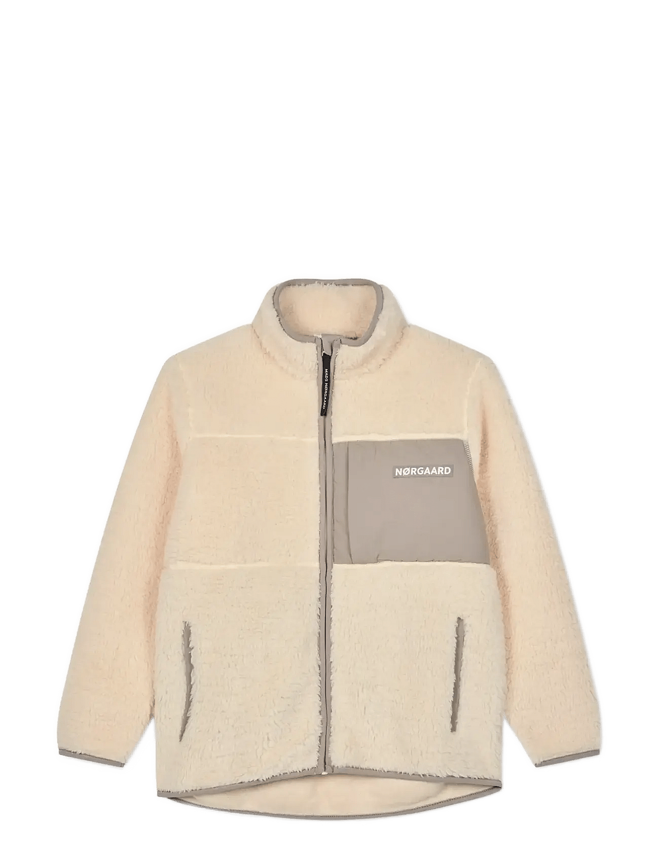 MADS NØRGAARD Teddy Fleece Jeffo Jacket | Cream | 116