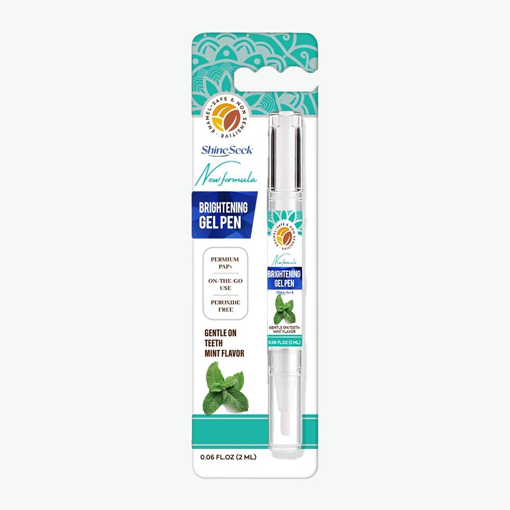 TEMU 1pc Of Pap Mint Teeth Gel, Hydrogen Peroxide