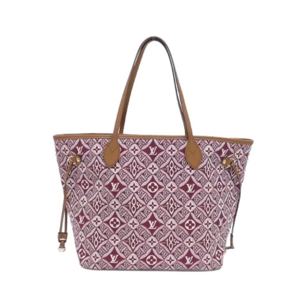 Louis Vuitton Vintage Pre-owned Since1854 Neverfull Tote Bag - Vintage - Herre - Rød - ONE SIZE -