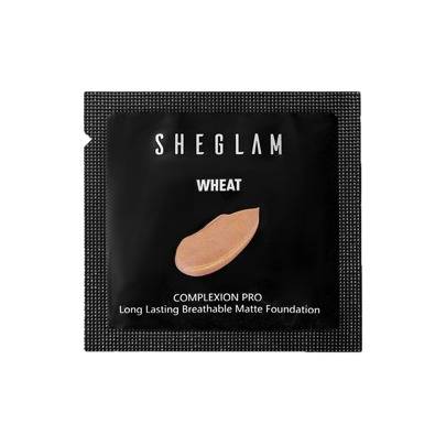 Complexion Pro Long Lasting Andas Matte Foundation Prov-Wheat Matt SvettsäKer Foundation Oil Control Full TäCkning Poreless Concealer VattentäT Felfri (En-Storlek)