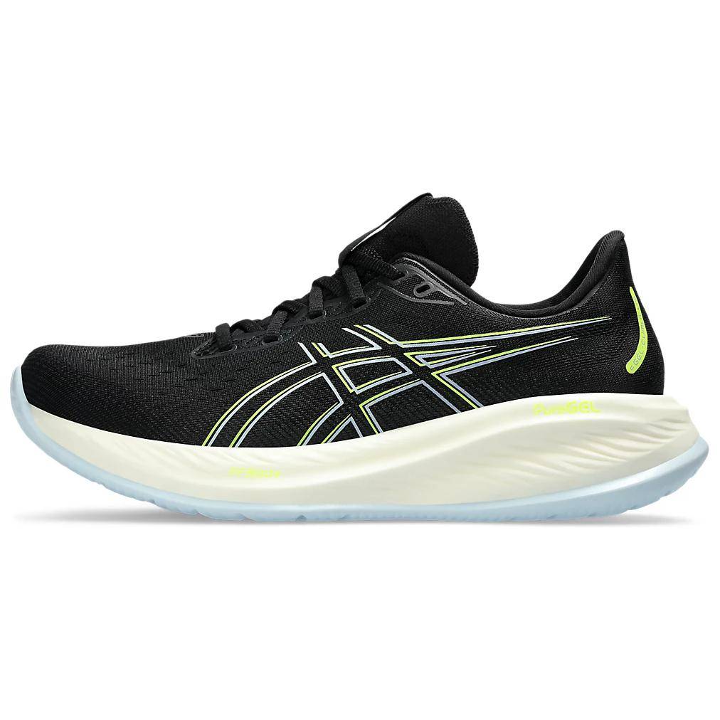 ASICS Gel-Cumulus 26 Svart Säkerhetsgul Herr Sneakers 1011B792-006 44.5
