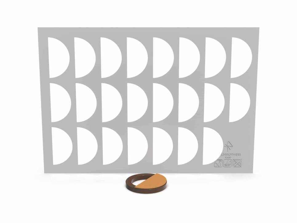 Schablonark, 1/2 Circle Stencil - Moldbrothers