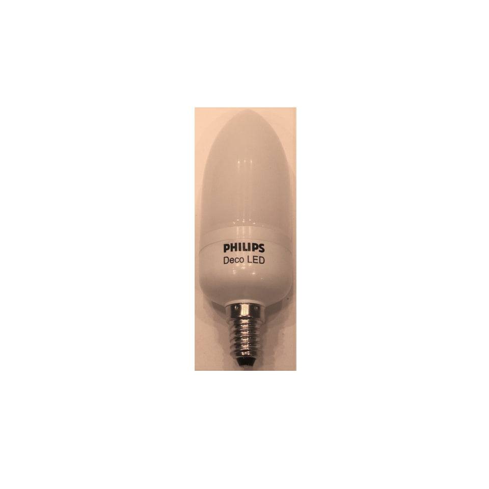 Philips LED Kertepære 1,5W Multicolor Opal E14