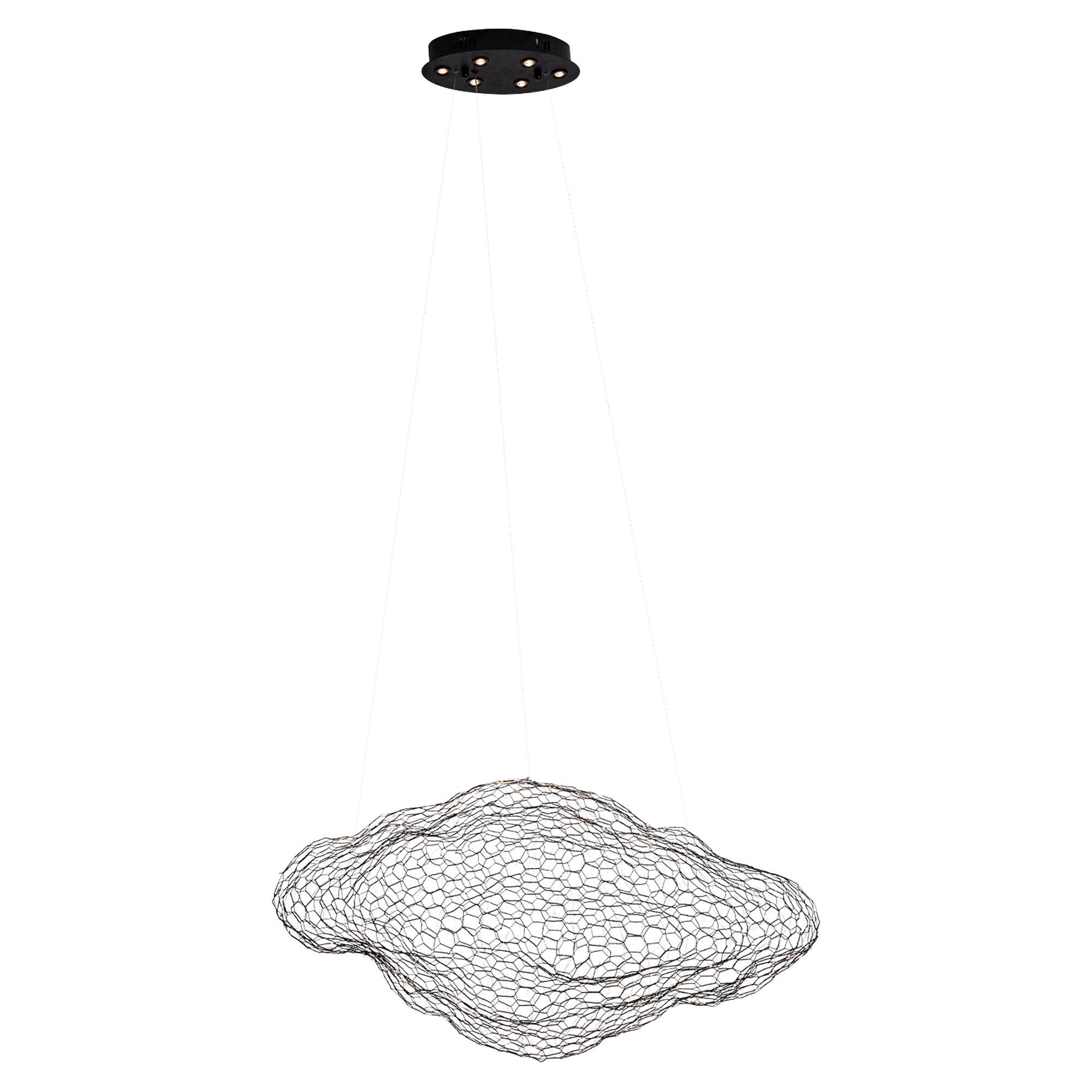 Hängande Lampa Vaxbo Sju Svart