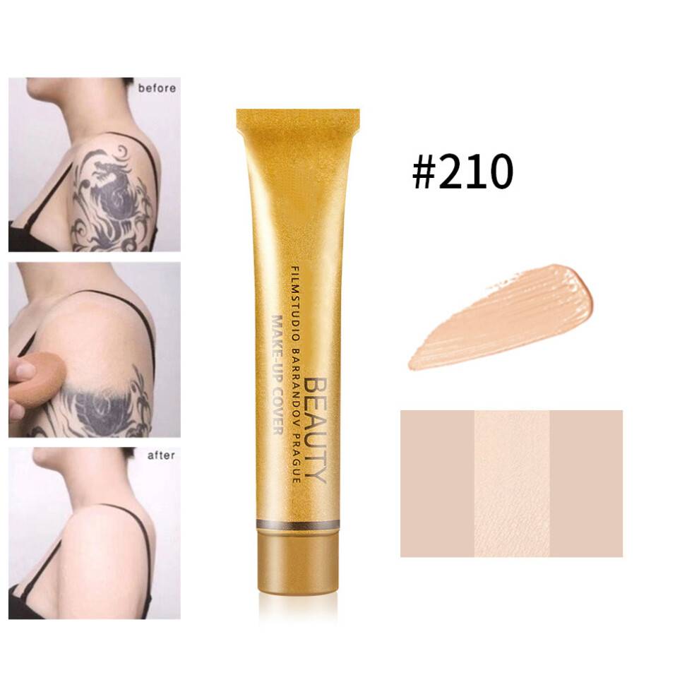 Parabenfri concealer, afsmitningsfri formel for langvarig holdbarhed og glat linjekorrektion Til Halloween-fester Til natklubber Til daglig brug