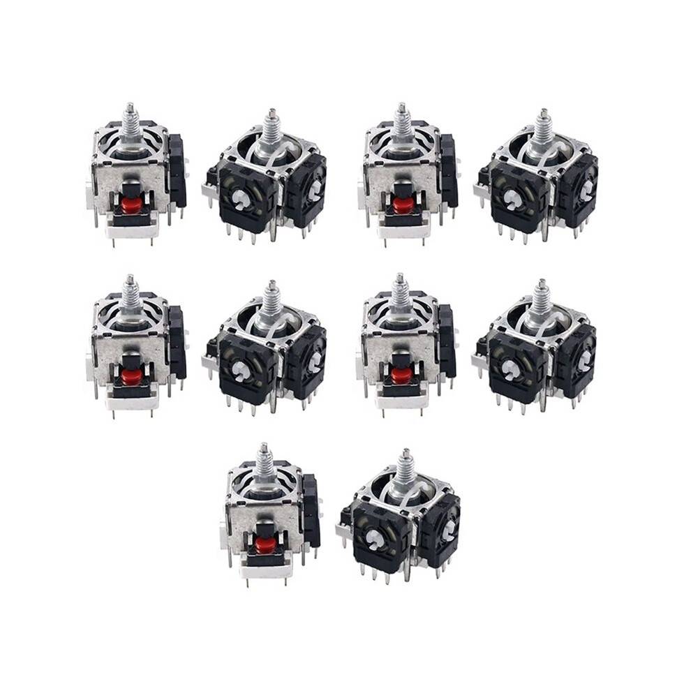 10PCS for One Elite 2 3D Analog Joystick Thumb Sticks Sucker Base Magnetic Thumbsticks for Elite Series 2