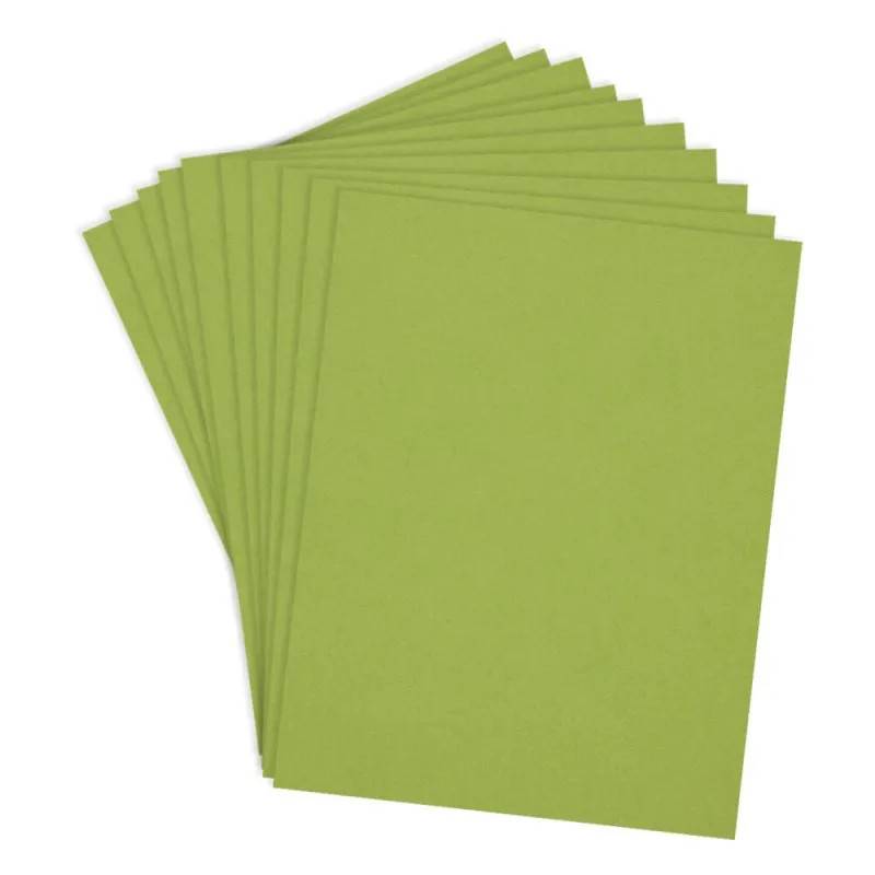 Spellbinders 8.5x11 Inch ColorWheel Cardstock - Rainforest (10 pack)