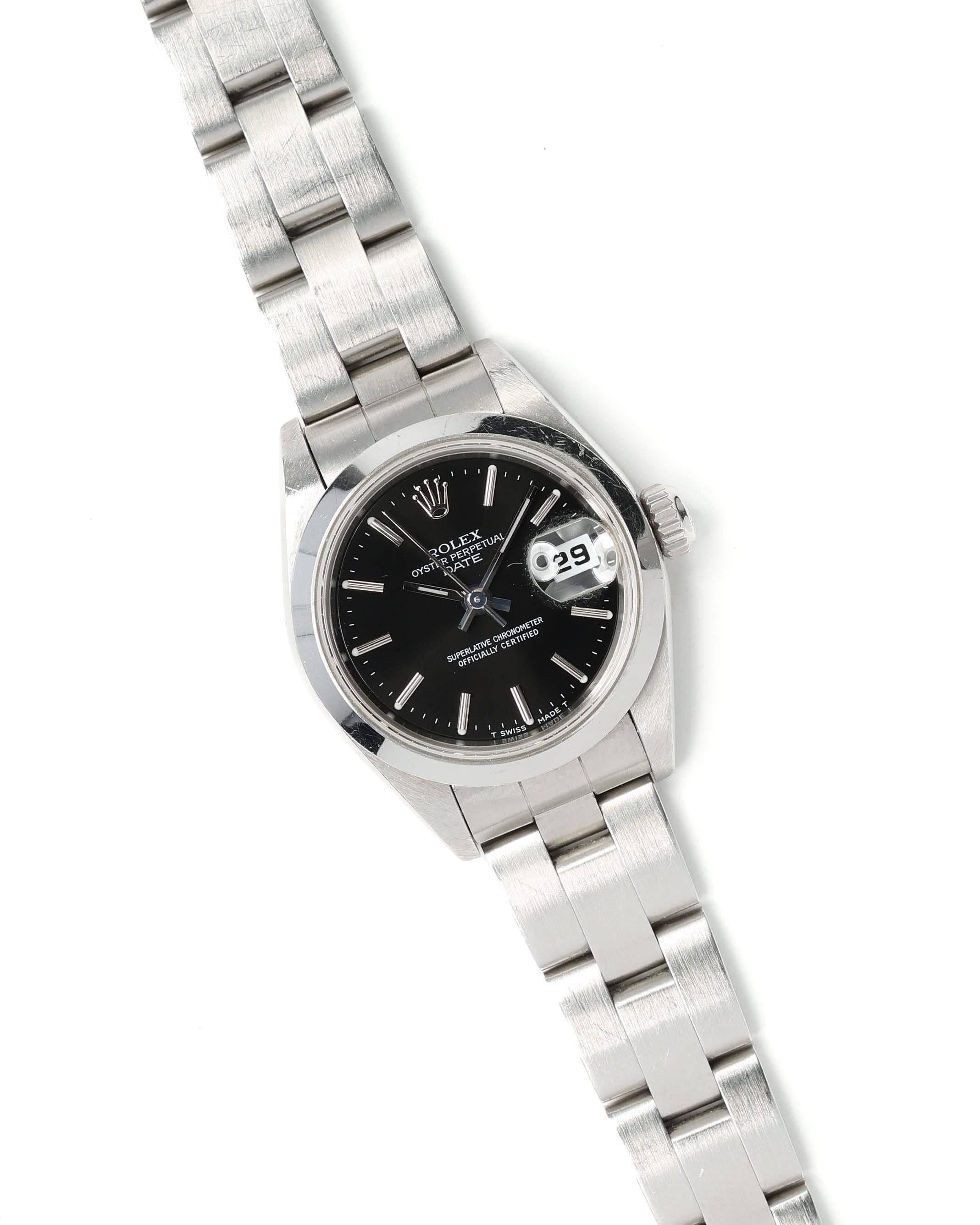 Rolex Oyster Perpetual 25mm 1997 Watch - Silver - One Size