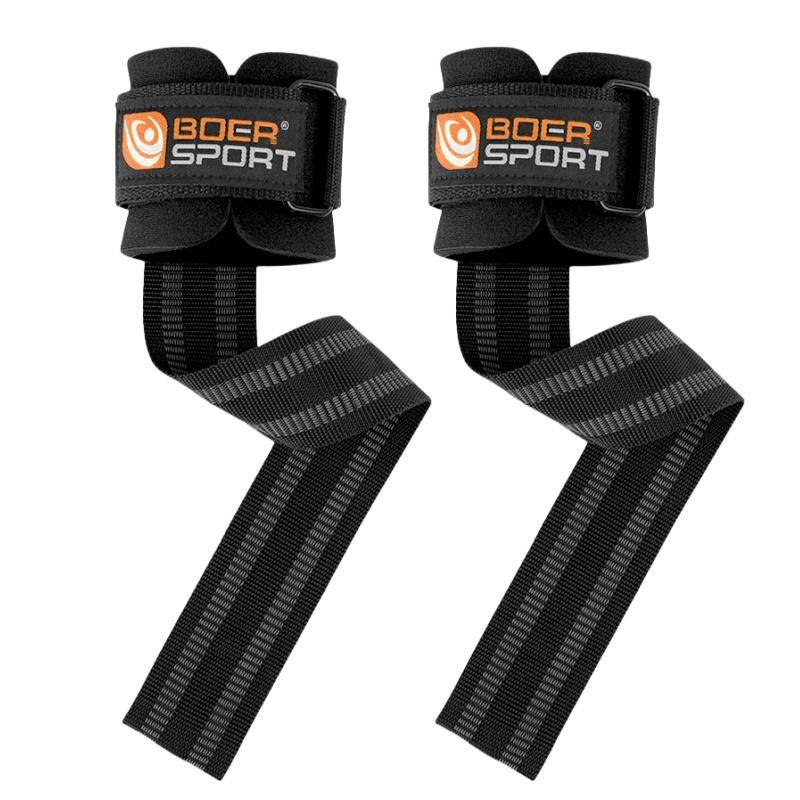 Weight Lifting Straps With Wrist Support For Gym Workout Deadlifting Wrist Wraps 1 Pair