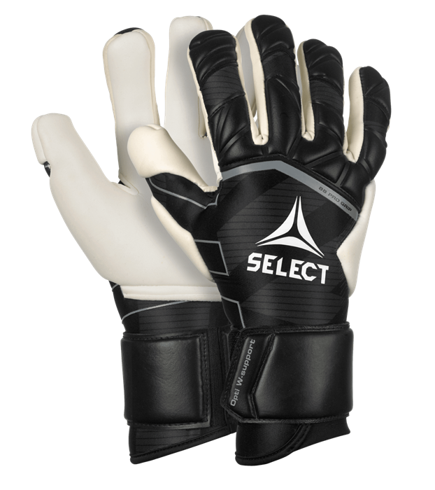 Select 88 Pro Grip V24 målmandshandske - Sort/Hvid-8.
