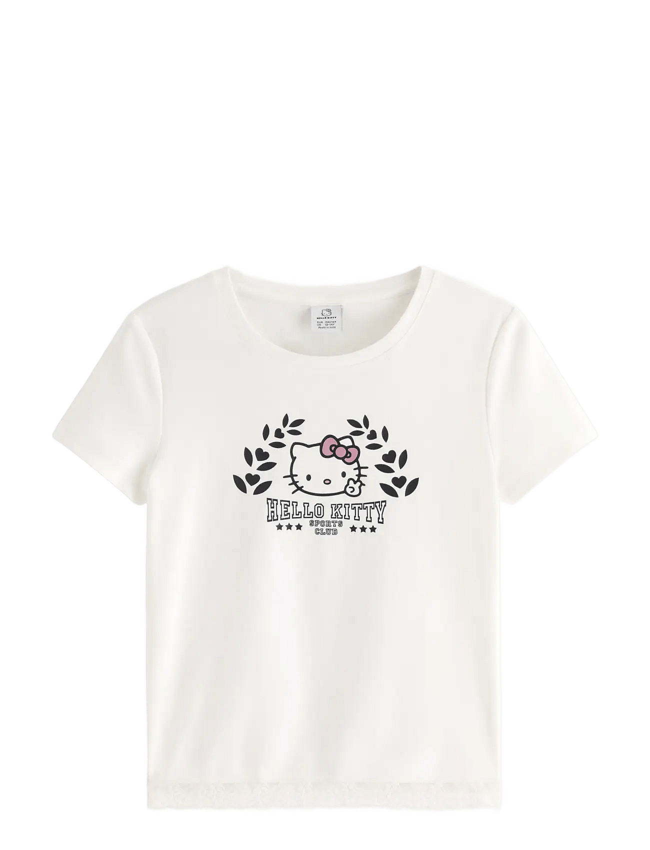 Lindex Hello Kitty Short-Sleeved Top - Cream - 170