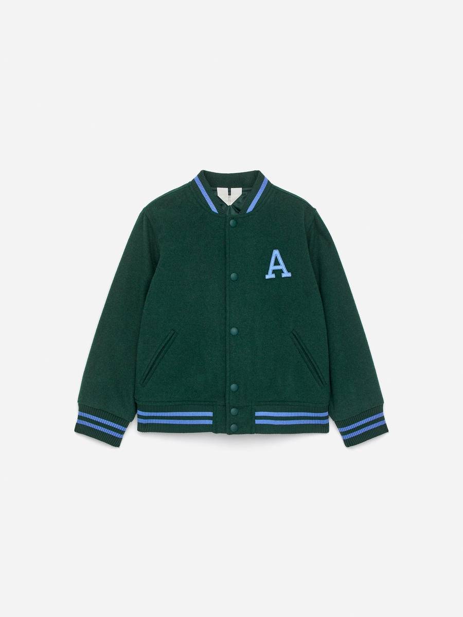 ARKET Varsity Jacket -Green, 86/92