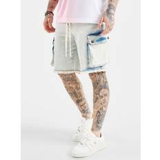 Messi x Cargo Denim Shorts Bleached