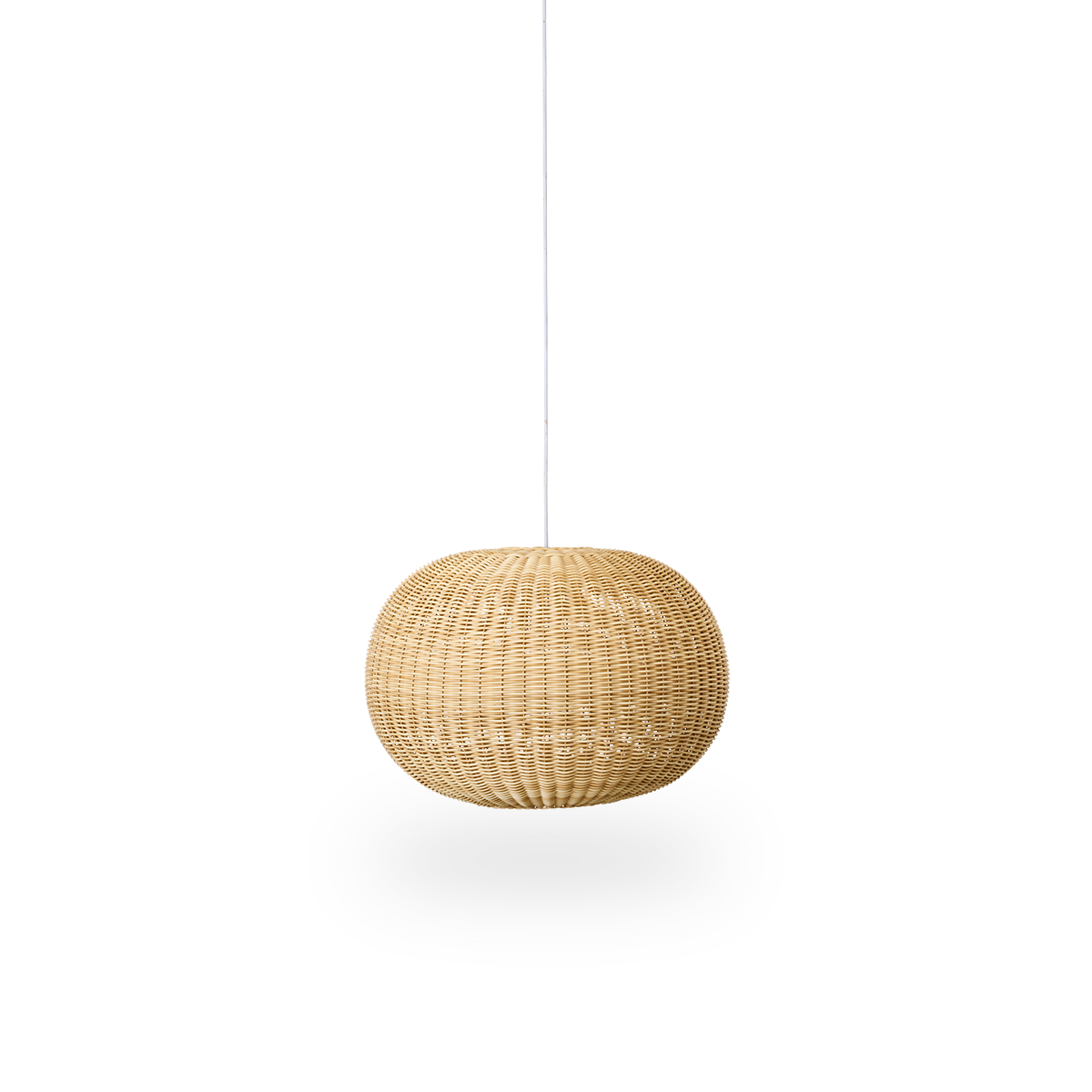 Tangelo Exterior Lampeskærm Ø49 cm | Medium - Natural core weave | ArtFibre & Aluminium