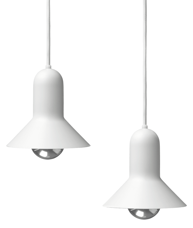 BT1091 | Confetti Pendants, 2 stk. hvid, Ø14,5 cm