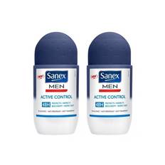 Sanex Active Control Deodorant Roll On Men 2 x 50 ml