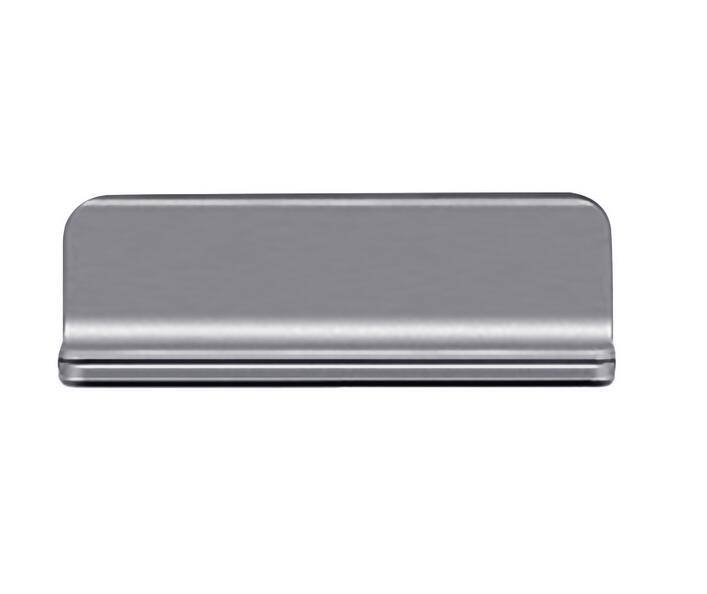 Besegad aluminiumjusterbar vertikal stationär bärbar datorhållare för apple macbook pro mac book lenovo yoga notebook - Stil en grå