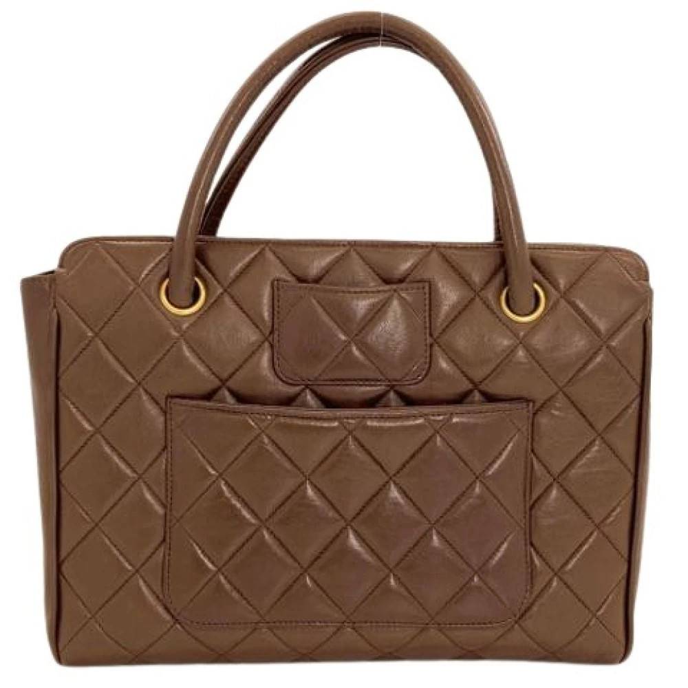 Chanel Vintage - Pre-owned Vintage Tote Bag Vintage - Dam - ONE Size - Läder