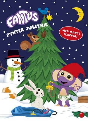Fantus Pynter Juletræ - med flapper, Forlaget Bolden