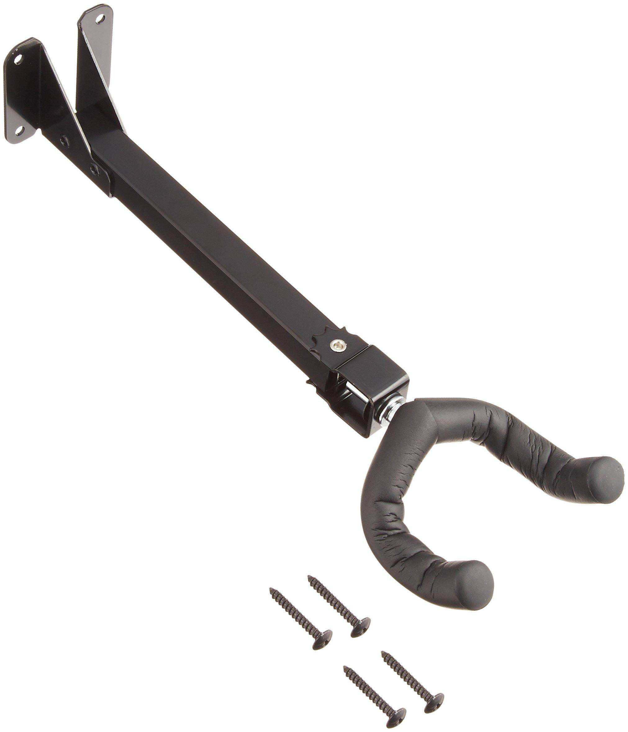Kikutani Gitarrhängare Lång Arm 190mm GH-240 Svart