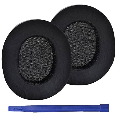 Adhiper Arctis Öronkuddar Kompatibla Med SteelSeries Pro/7/5/3 Spelheadset - Memory Foam Gel Läder Ersättning (Svart/Gel)