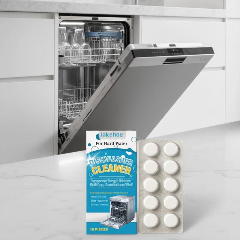 Dishwasher Cleaner Oil Dirt Removal Deodorizer Cleaning Tablet Limescale Remover High Efficient Kitchen Cleaning Tool