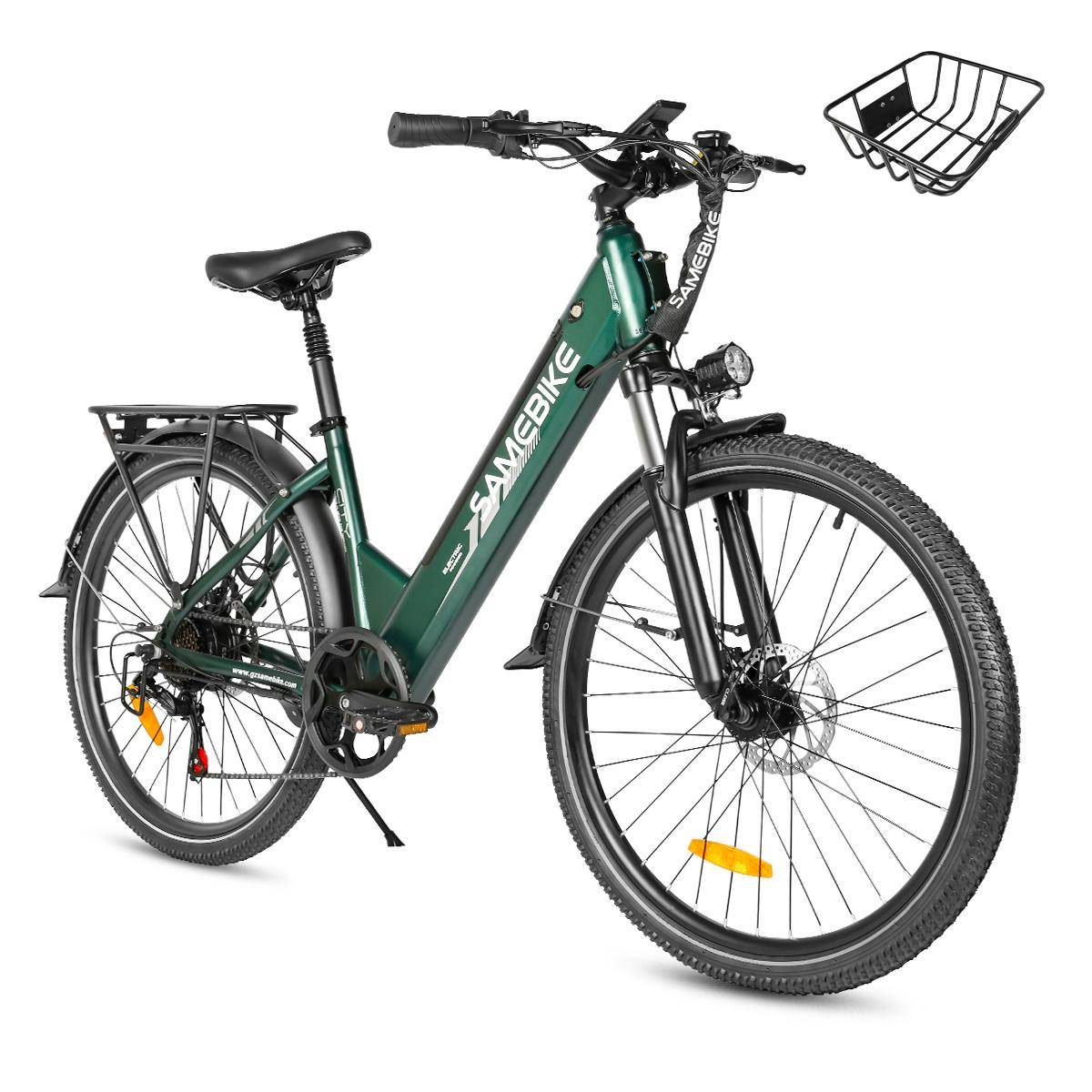 SAMEBIKE RS-A01 Pro-T 26  Elcykel 36V 15Ah Batteri 500W Motor grå