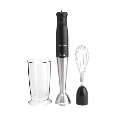 Cook & Baker Stavblender - 400 watt - Plastik/metal - Sort