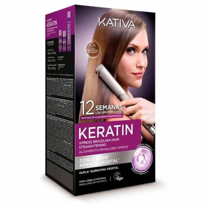 Kativa Keratin Brasiliansk Expressutslätning Kit 150ml