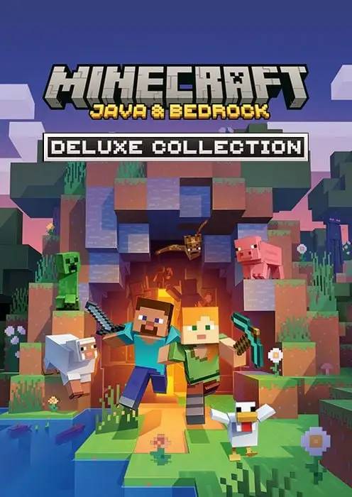 Minecraft: Java and Bedrock Edition Deluxe Collection (PC) - Microsoft Store - Digital Code