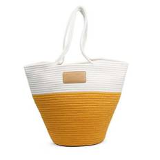Lovelies NADI COTTON BEACH BAG ARTISANS GOLD