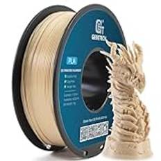 GEEETECH Filament PLA 1,75 mm, 3D-skrivare PLA-filament 1 kg spool, benvit