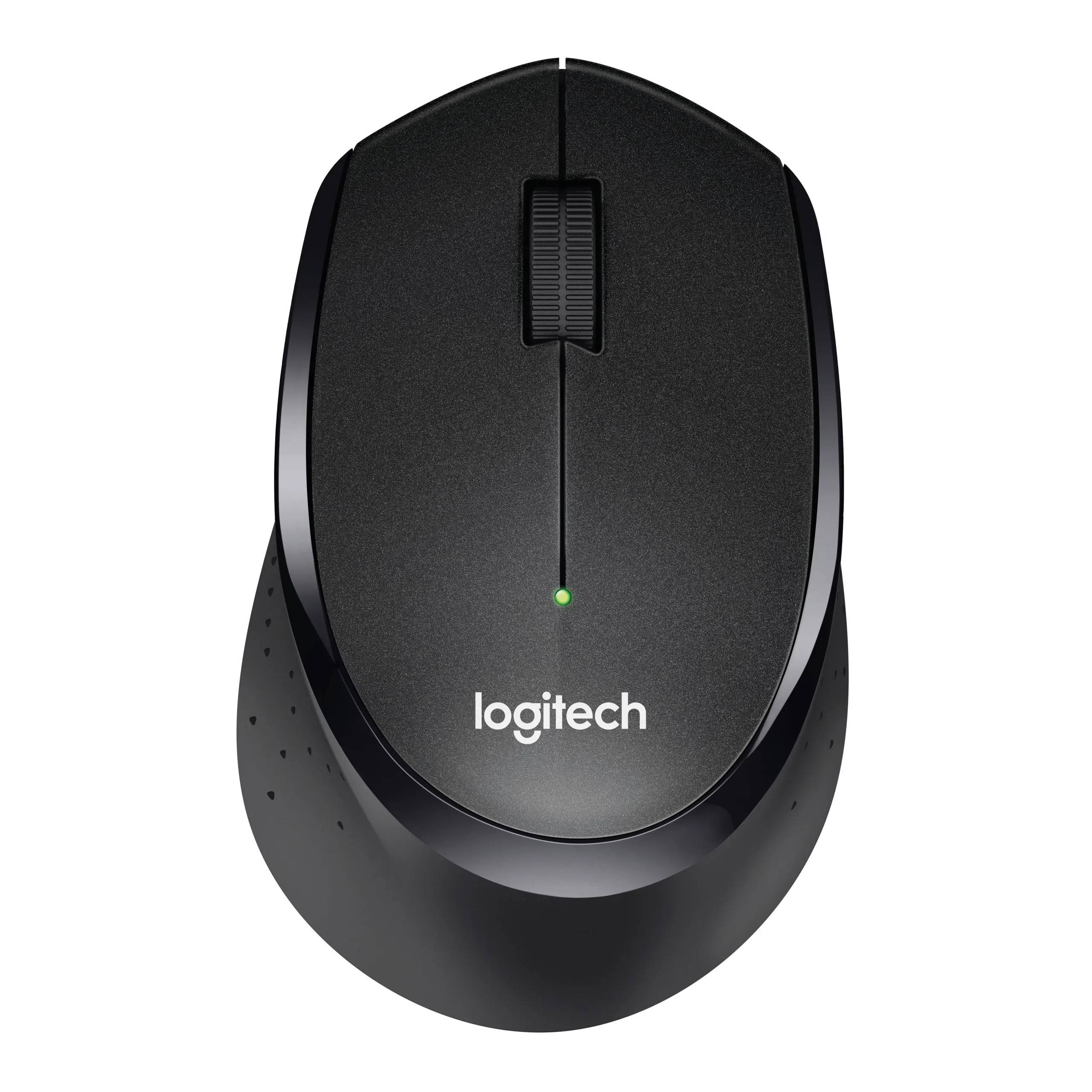 Logitech B330 Silent Plus Trådløs Optisk Mus. Sort..