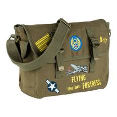 Canvas messenger bag - B-17 Flying fortress