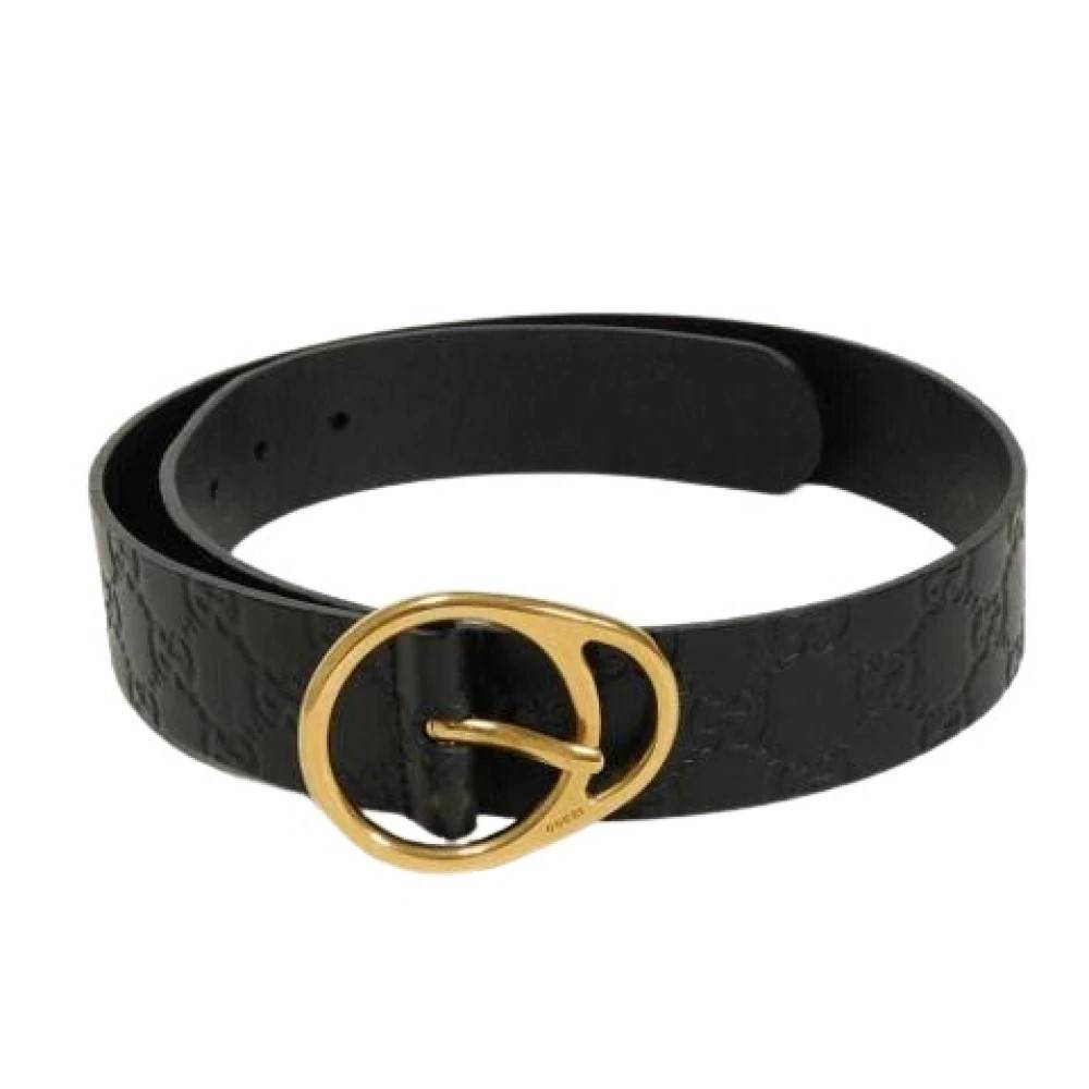 Gucci Vintage - Pre-owned Standard Bälte Vintage - Herr - ONE Size - Läder