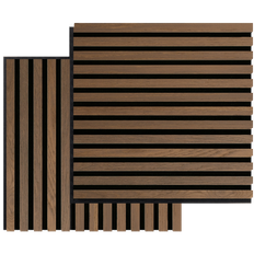 Fibrotech Square akustikpanel 22x520x520 mm oiled oak - pk á 2 stk.