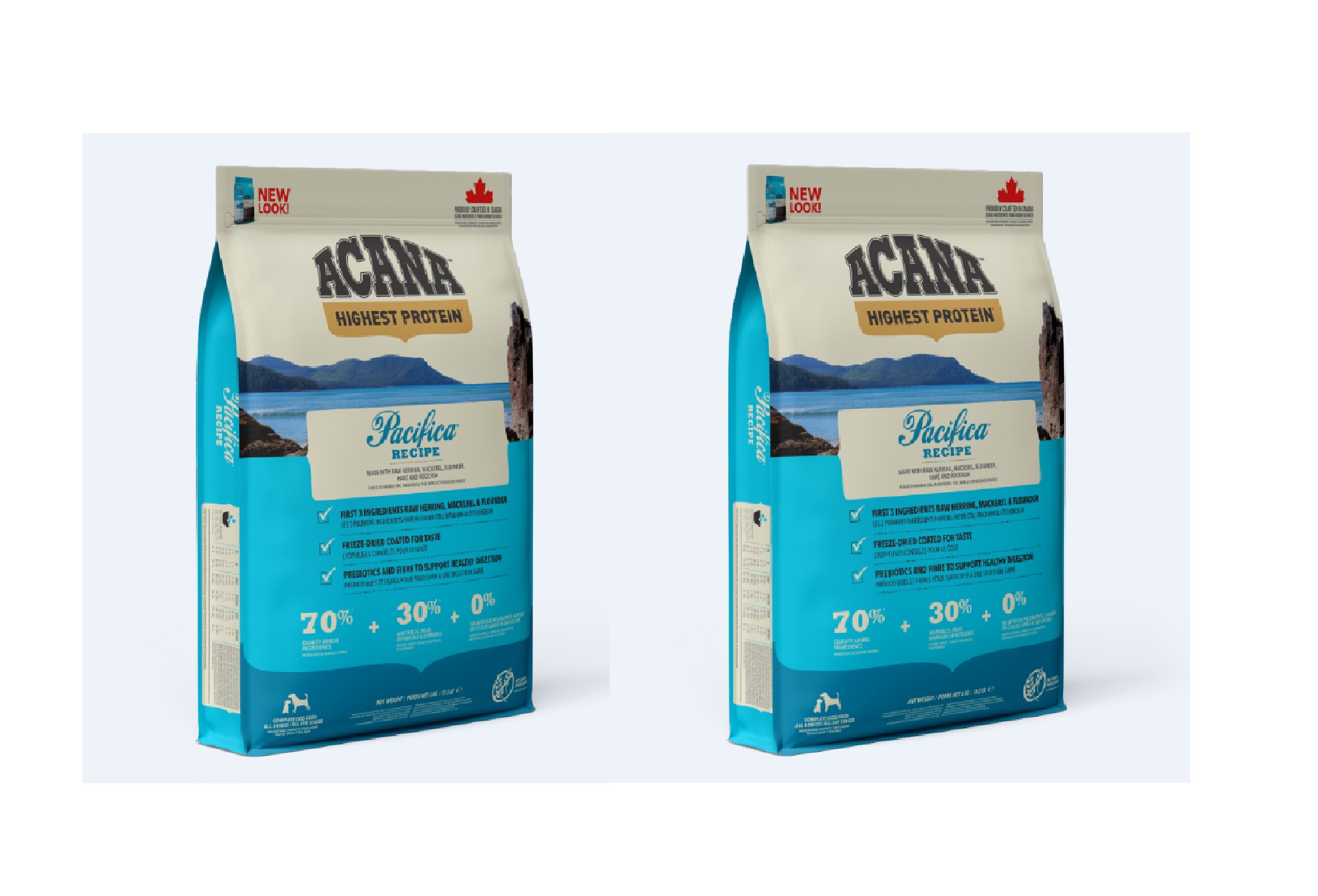 Acana - 2x Pacifica Highest Protein 11,4kg - Bundle