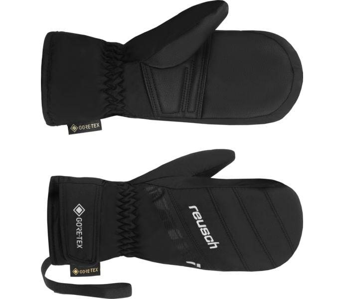 Freddy Gore-Tex JR skidvantar, black/white, Barn, 3.5