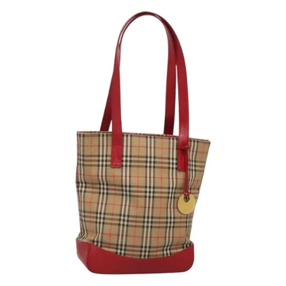 Burberry Vintage - Pre-owned handväska i canvas Vintage - Dam - ONE Size -