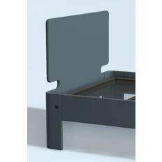 Auping Auronde Sengegavl Høj 90 cm - Cool Grey